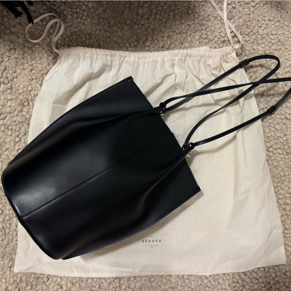 Sezane Romie Tote Bag NWOT - Picture 4 of 10